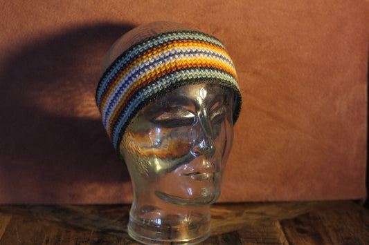 Colourful ear warmer